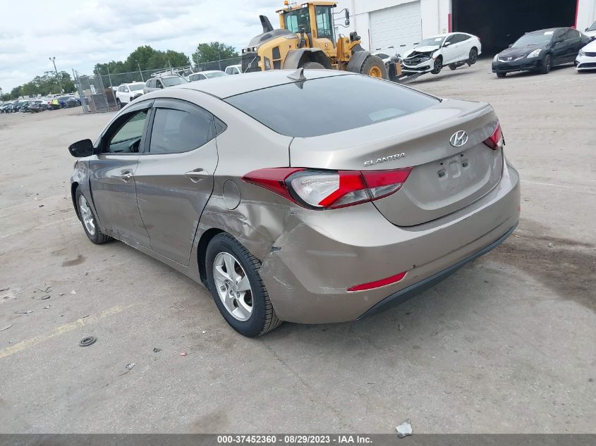 2014 Hyundai Elantra Se/Sport/Limited VIN: 5NPDH4AE4EH48063 Lot: 37452360