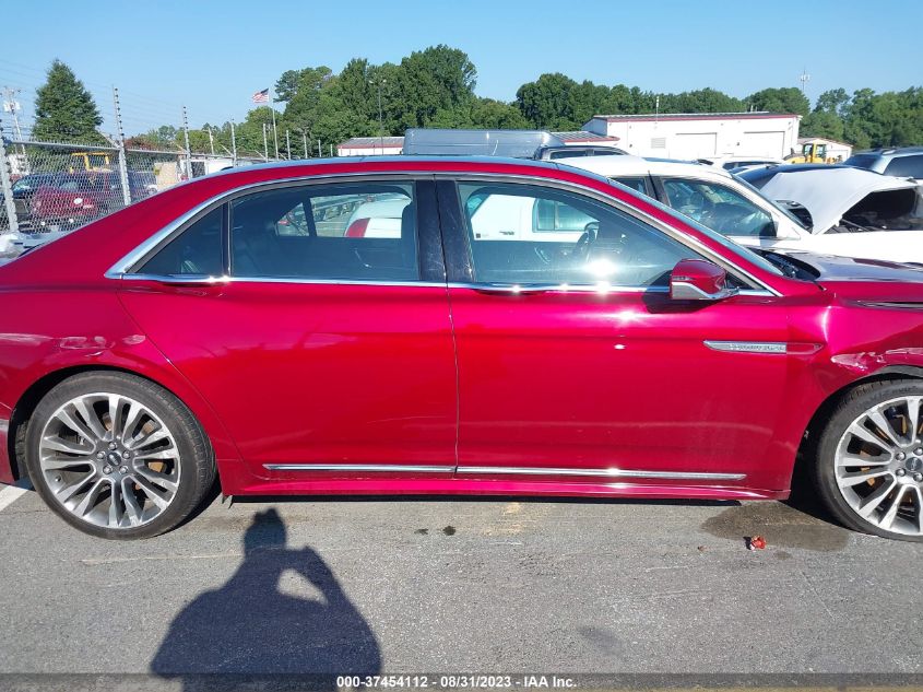2017 Lincoln Continental Reserve VIN: 1LN6L9RP6H5608363 Lot: 37454112