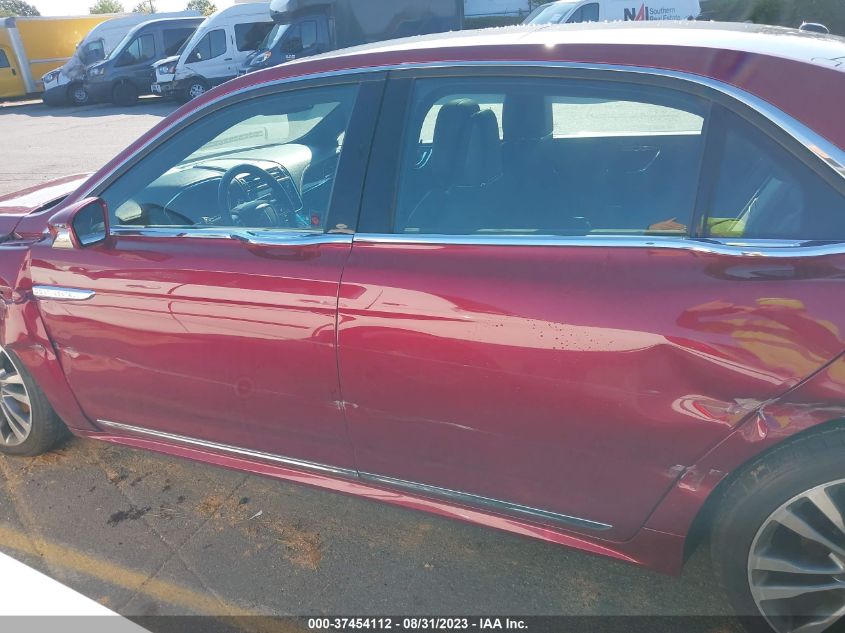 2017 Lincoln Continental Reserve VIN: 1LN6L9RP6H5608363 Lot: 37454112