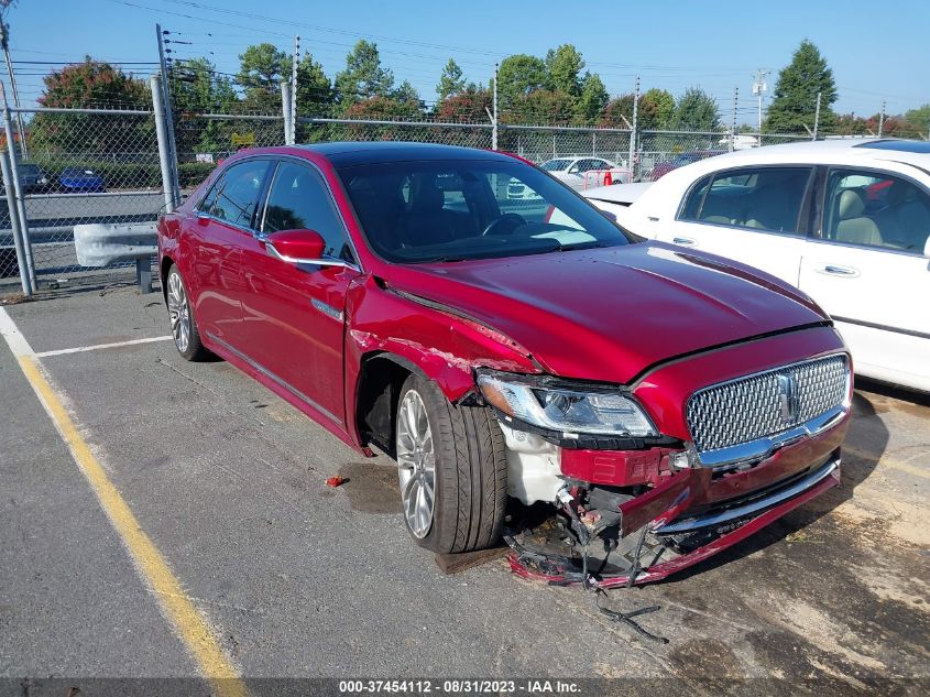 2017 Lincoln Continental Reserve VIN: 1LN6L9RP6H5608363 Lot: 37454112