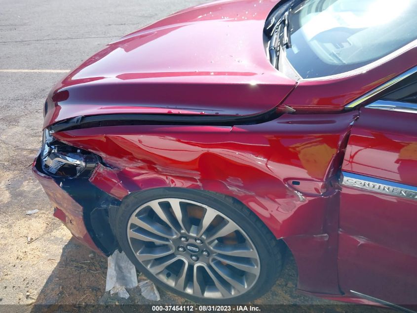 2017 Lincoln Continental Reserve VIN: 1LN6L9RP6H5608363 Lot: 37454112