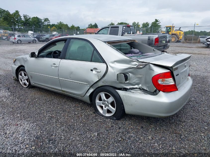 2003 Toyota Camry Se VIN: 4T1BF32K63U551033 Lot: 40517871