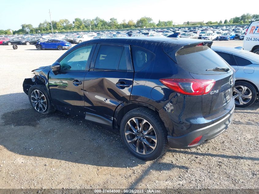 2016 Mazda Cx-5 Grand Touring VIN: JM3KE2DY7G0753497 Lot: 37454500