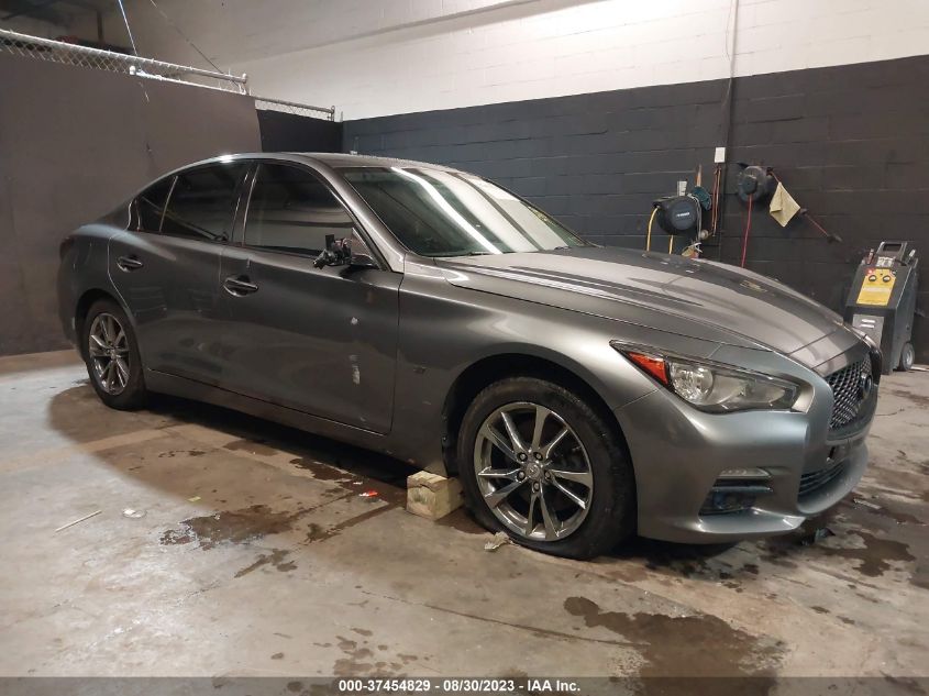 2015 Infiniti Q50 VIN: JN1BV7AR5FM420227 Lot: 37454829