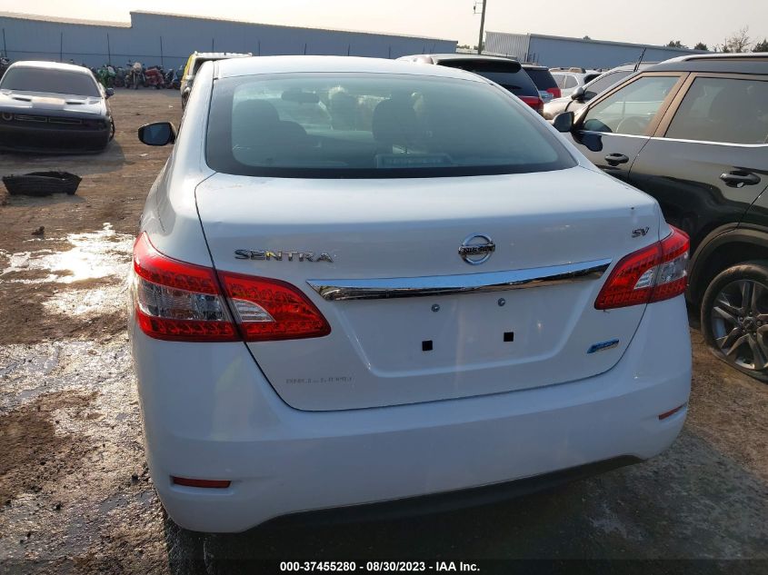 2014 Nissan Sentra Sv VIN: 3N1AB7APXEL618295 Lot: 37455280