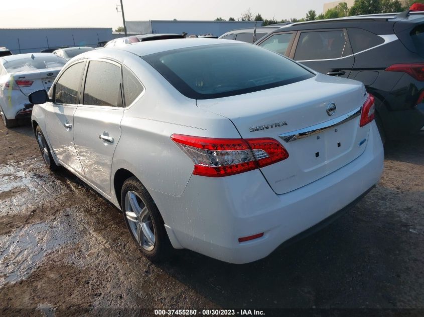 2014 Nissan Sentra Sv VIN: 3N1AB7APXEL618295 Lot: 37455280