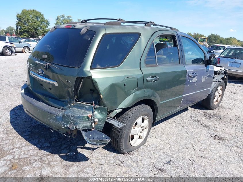 2007 Kia Sorento Lx VIN: KNDJD736675728274 Lot: 37455912