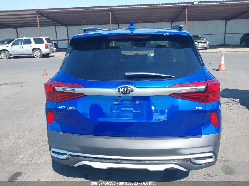 2021 Kia Seltos Ex VIN: KNDERCAA5M7166418 Lot: 37456393