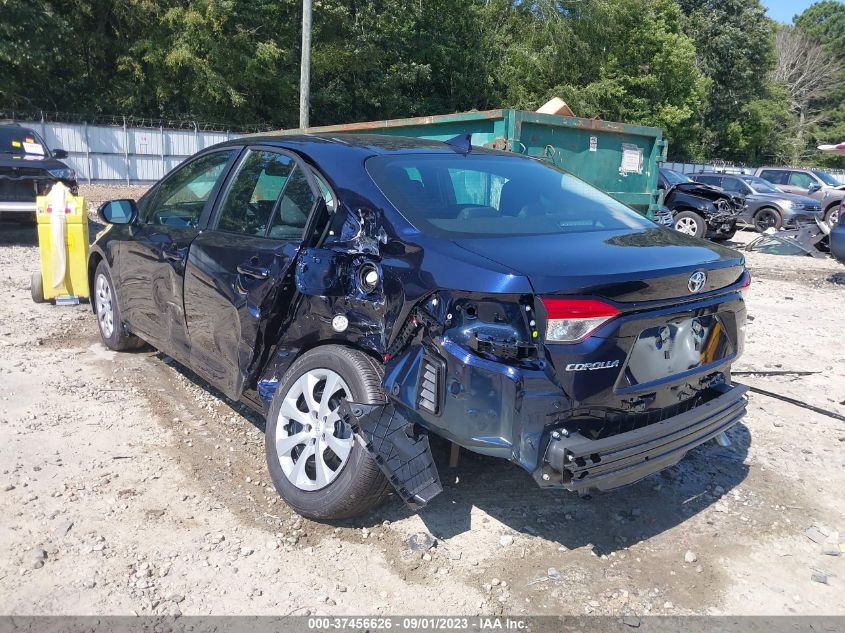 2023 Toyota Corolla Le VIN: 5YFB4MDE2PP053454 Lot: 37456626