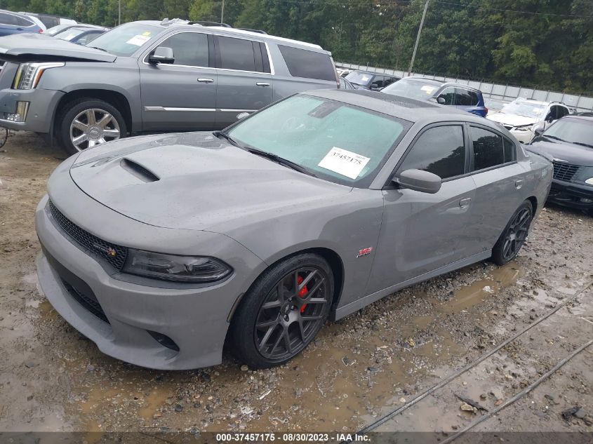 2018 Dodge Charger R/T Scat Pack Rwd VIN: 2C3CDXGJ3JH312694 Lot: 37457175