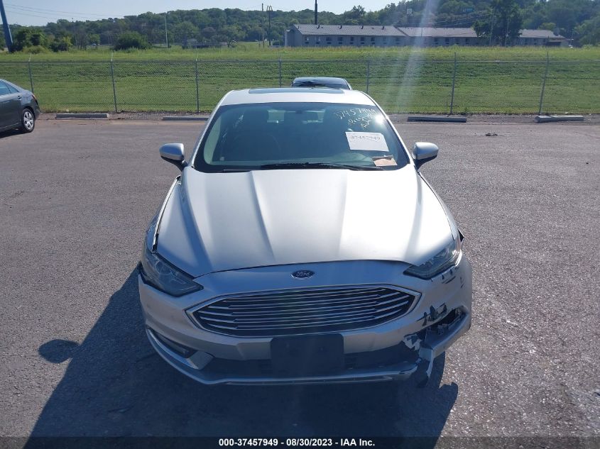 2017 Ford Fusion Hybrid Se VIN: 3FA6P0LU2HR232587 Lot: 37457949