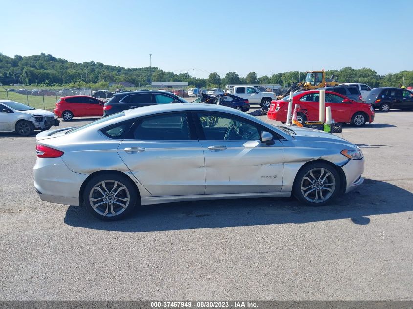 2017 Ford Fusion Hybrid Se VIN: 3FA6P0LU2HR232587 Lot: 37457949