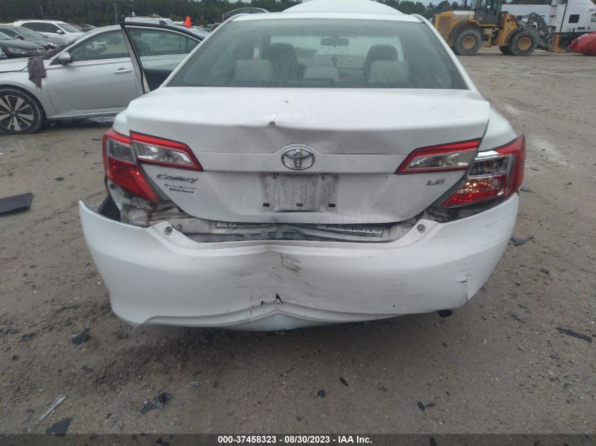 2012 Toyota Camry Le VIN: 4T1BF1FK9CU172980 Lot: 37458323