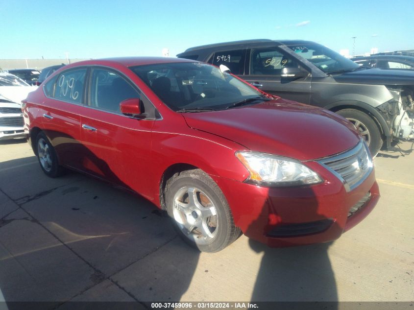 2014 Nissan Sentra S VIN: 3N1AB7AP4EL683840 Lot: 37459096