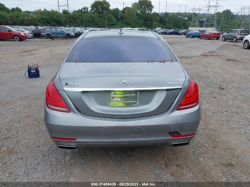 WDDUG8FB8FA071685 2015 Mercedes-Benz S 550 4Matic