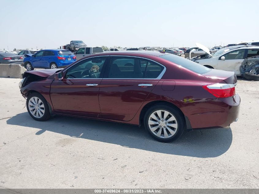 2014 Honda Accord Ex-L V-6 VIN: 1HGCR3F8XEA028974 Lot: 40912545