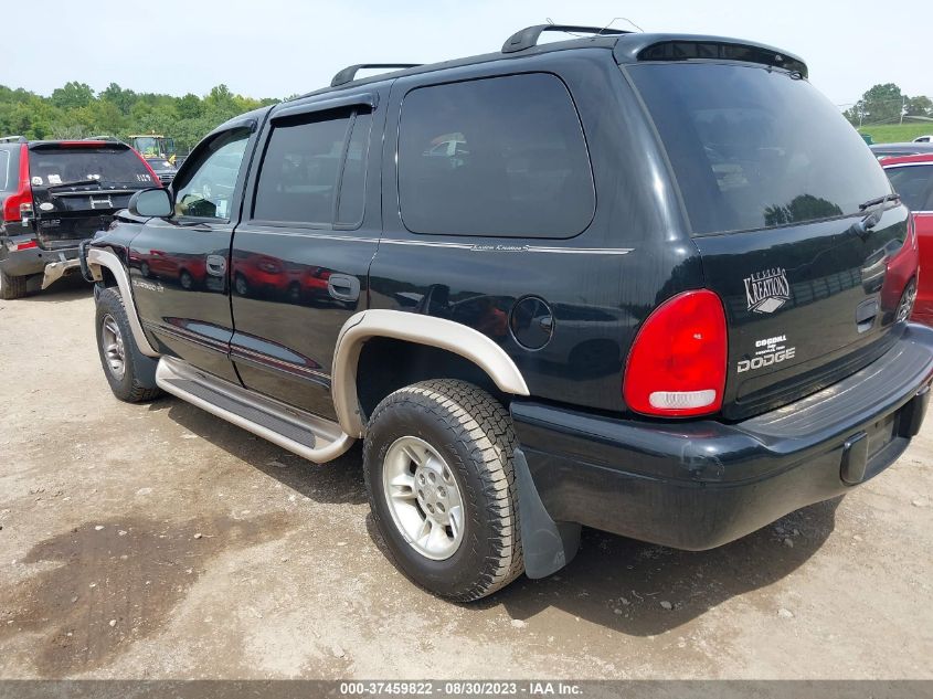 2000 Dodge Durango VIN: 1B4HS28N8YF155328 Lot: 37459822