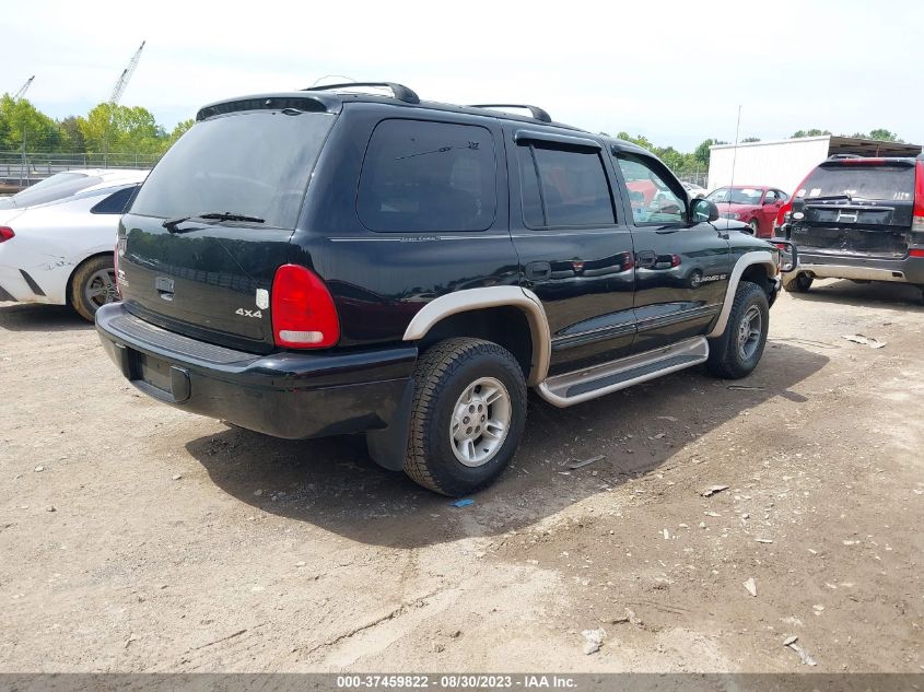 2000 Dodge Durango VIN: 1B4HS28N8YF155328 Lot: 37459822