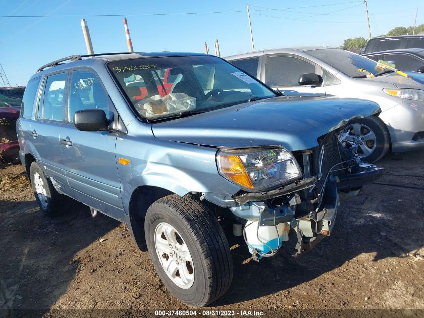 5FNYF28147B013260 2007 Honda Pilot Lx