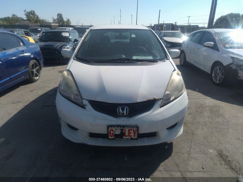 2010 Honda Fit Sport VIN: JHMGE8H42AS015058 Lot: 37460802