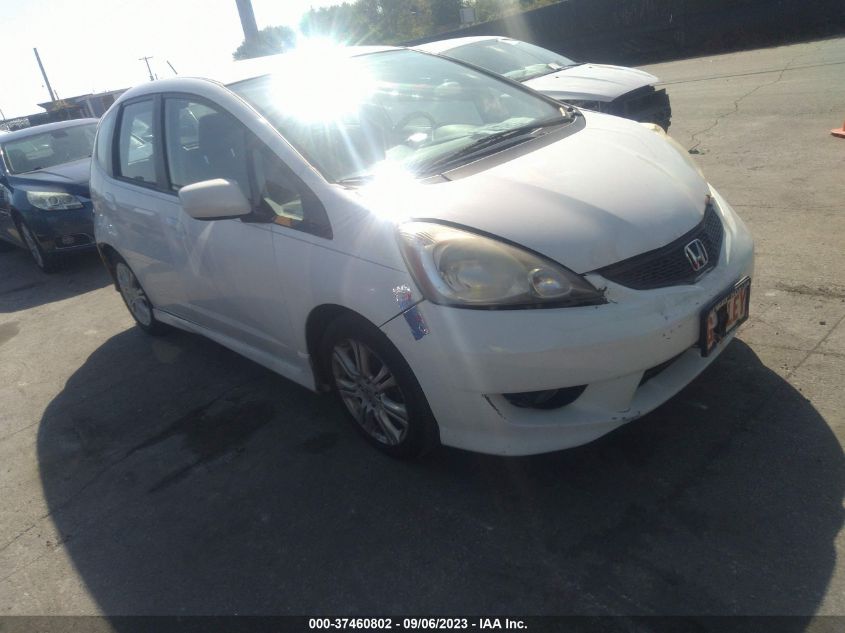 2010 Honda Fit Sport VIN: JHMGE8H42AS015058 Lot: 37460802