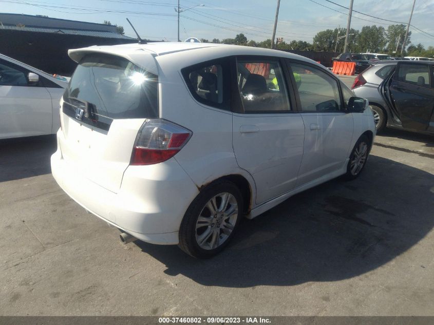 2010 Honda Fit Sport VIN: JHMGE8H42AS015058 Lot: 37460802