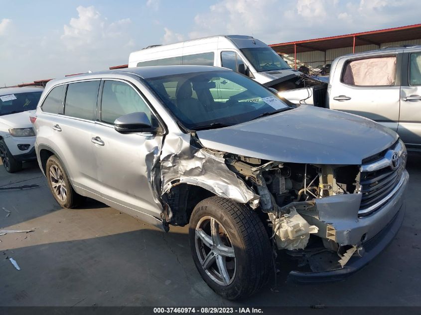 2014 Toyota Highlander Le VIN: 5TDZKRFH7ES033181 Lot: 37460974