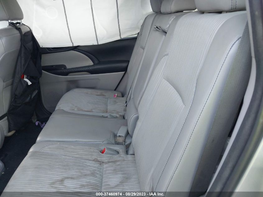 2014 Toyota Highlander Le VIN: 5TDZKRFH7ES033181 Lot: 37460974