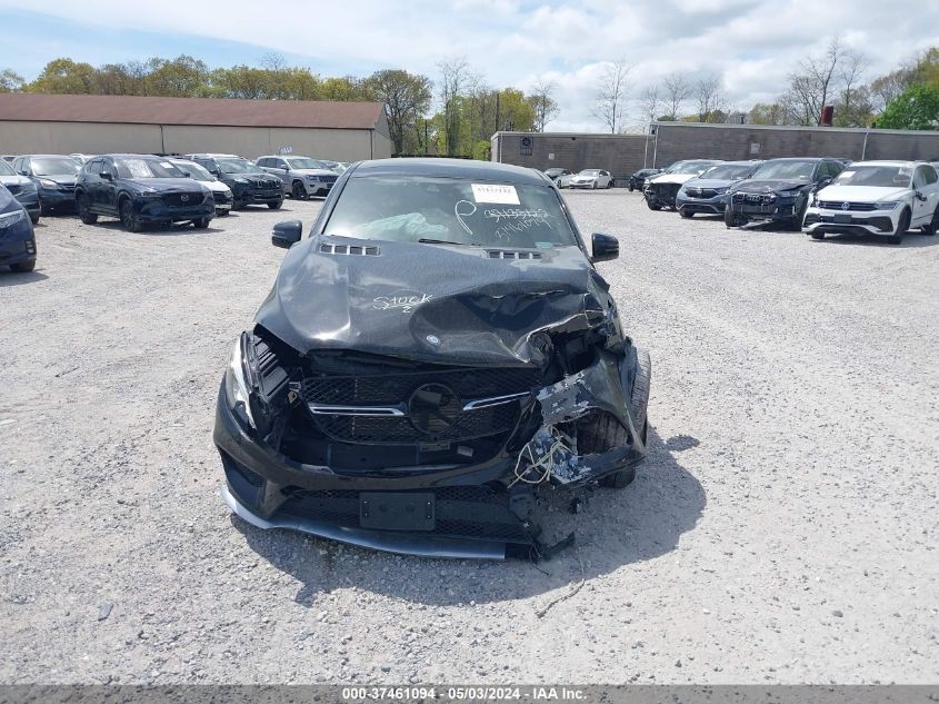 2017 Mercedes-Benz Amg Gle 43 Coupe VIN: 4JGED6EB0HA053676 Lot: 37461094