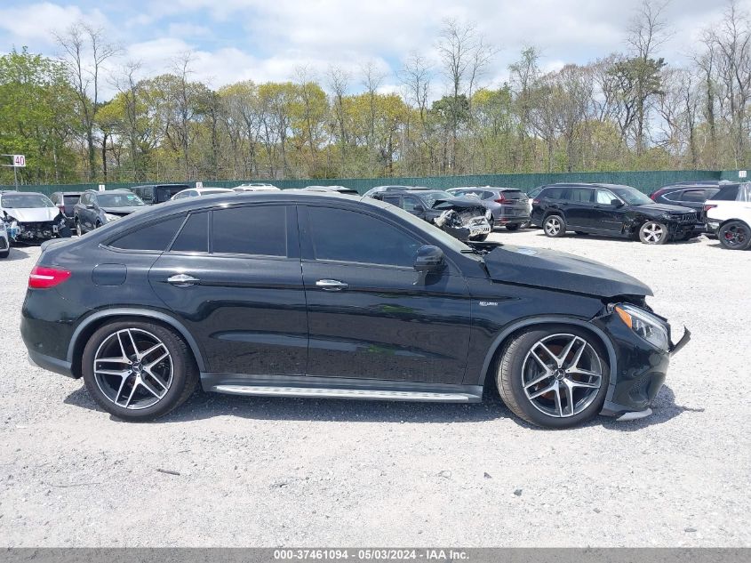 2017 Mercedes-Benz Amg Gle 43 Coupe VIN: 4JGED6EB0HA053676 Lot: 37461094