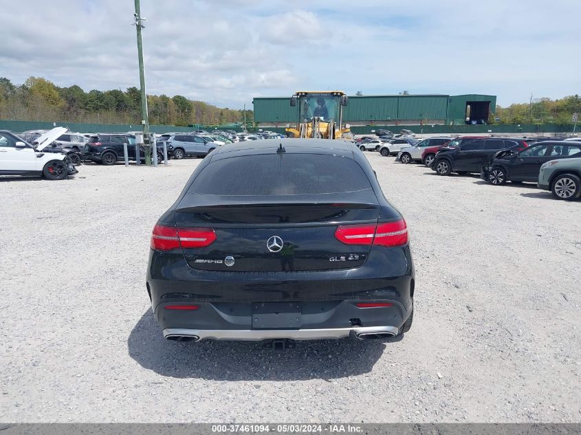 2017 Mercedes-Benz Amg Gle 43 Coupe VIN: 4JGED6EB0HA053676 Lot: 37461094