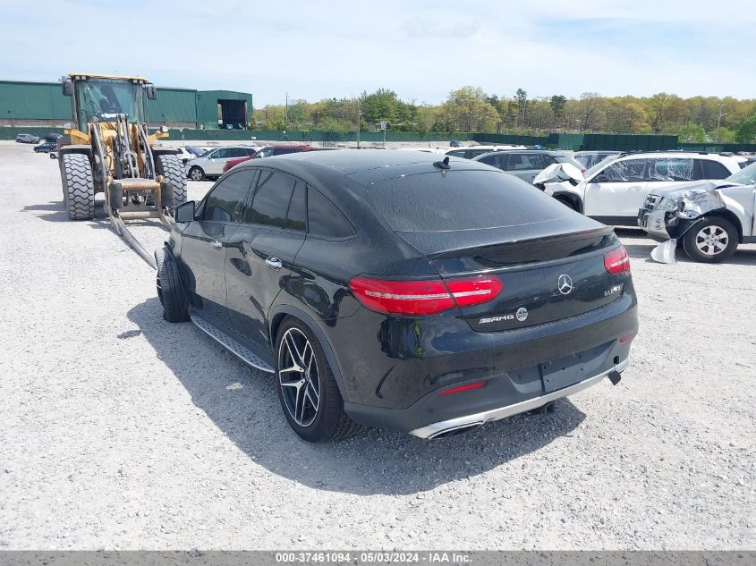 2017 Mercedes-Benz Amg Gle 43 Coupe VIN: 4JGED6EB0HA053676 Lot: 37461094