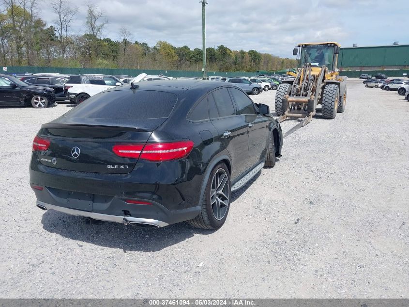 2017 Mercedes-Benz Amg Gle 43 Coupe VIN: 4JGED6EB0HA053676 Lot: 37461094