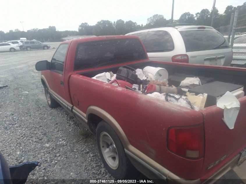 1996 Chevrolet S Truck S10 VIN: 1GCCS14X4T8176012 Lot: 37461125