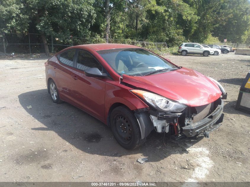 KMHDH4AE5DU660024 2013 Hyundai Elantra Gls (Ulsan Plant)