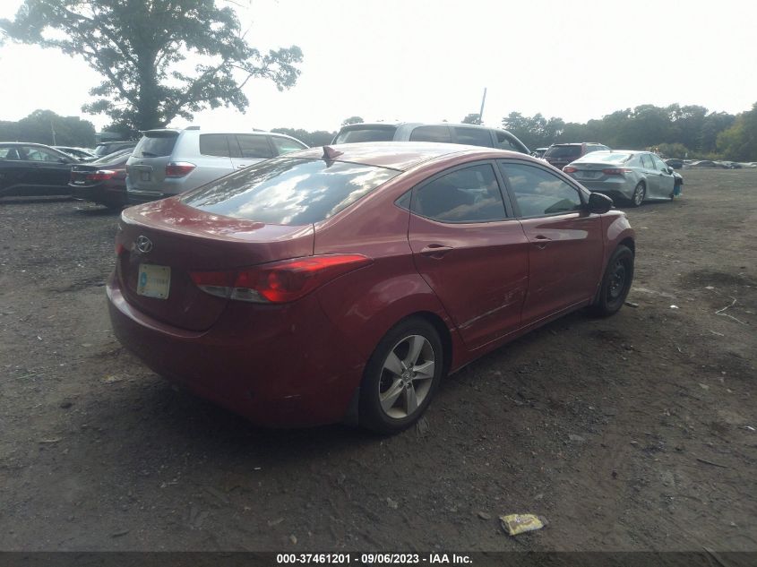 2013 Hyundai Elantra Gls (Ulsan Plant) VIN: KMHDH4AE5DU660024 Lot: 37461201