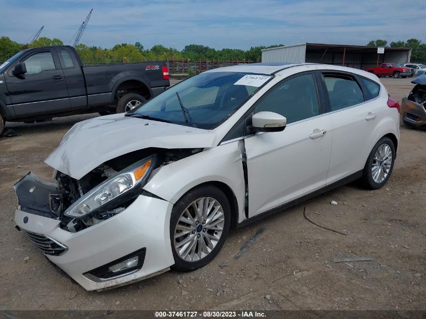 2015 Ford Focus Titanium VIN: 1FADP3N22FL365477 Lot: 37461727