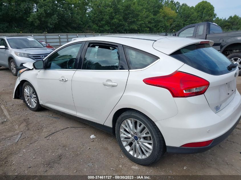 2015 Ford Focus Titanium VIN: 1FADP3N22FL365477 Lot: 37461727