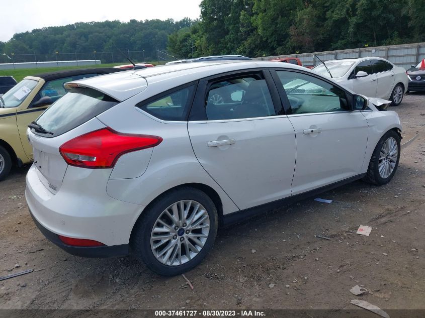 2015 Ford Focus Titanium VIN: 1FADP3N22FL365477 Lot: 37461727