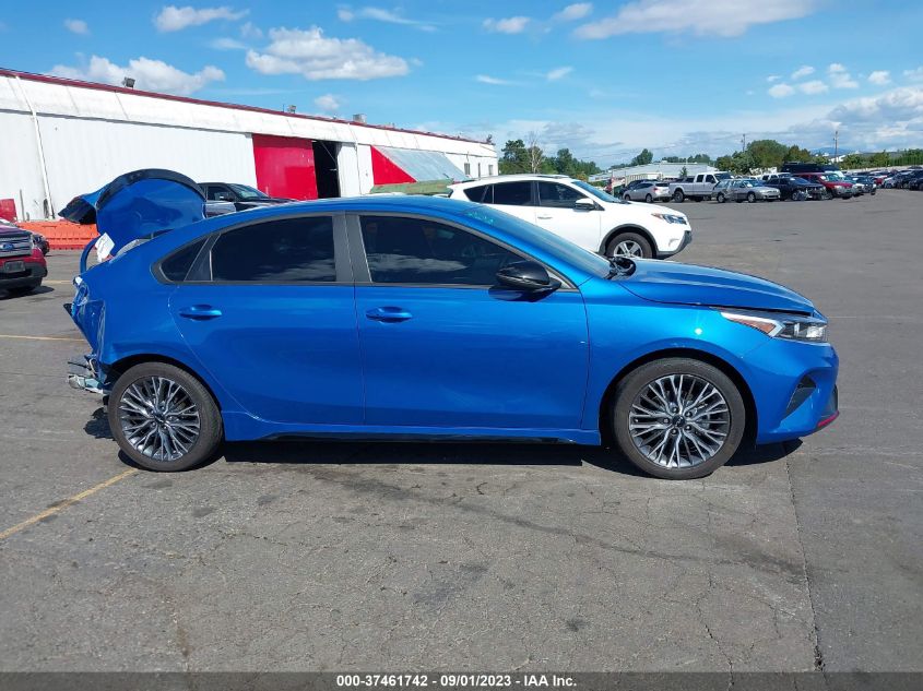 2022 Kia Forte Gt-Line VIN: 3KPF54AD8NE437750 Lot: 37461742