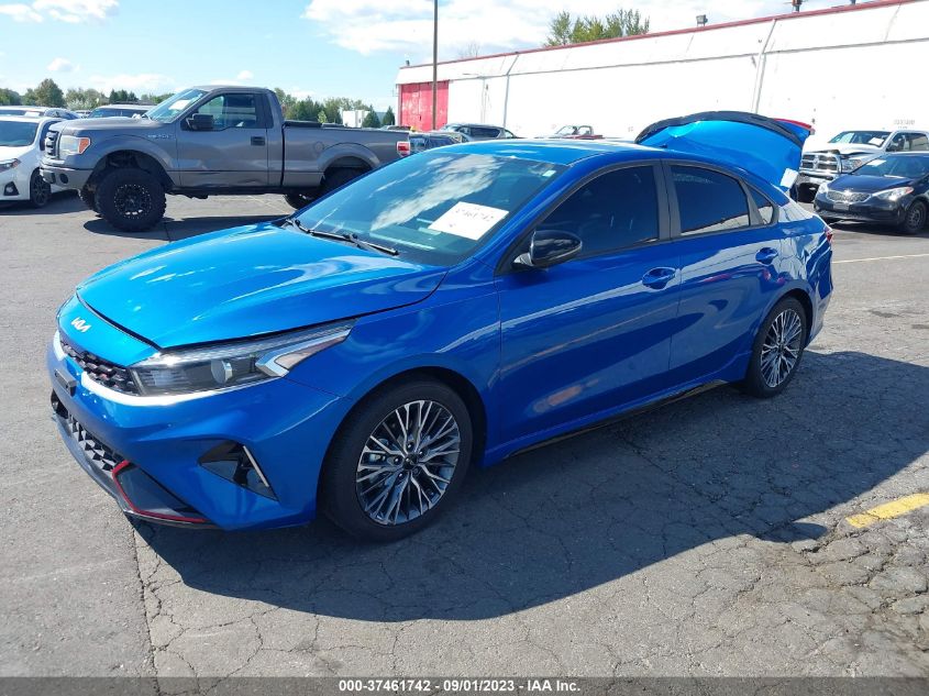 2022 Kia Forte Gt-Line VIN: 3KPF54AD8NE437750 Lot: 37461742