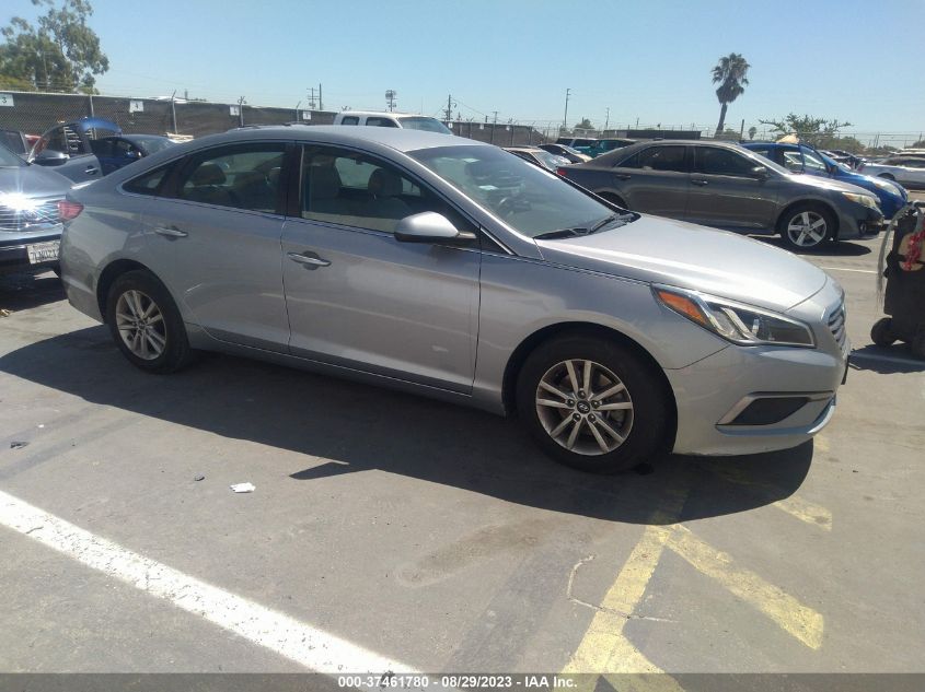 2017 Hyundai Sonata Se VIN: 5NPE24AF6HH589824 Lot: 37461780