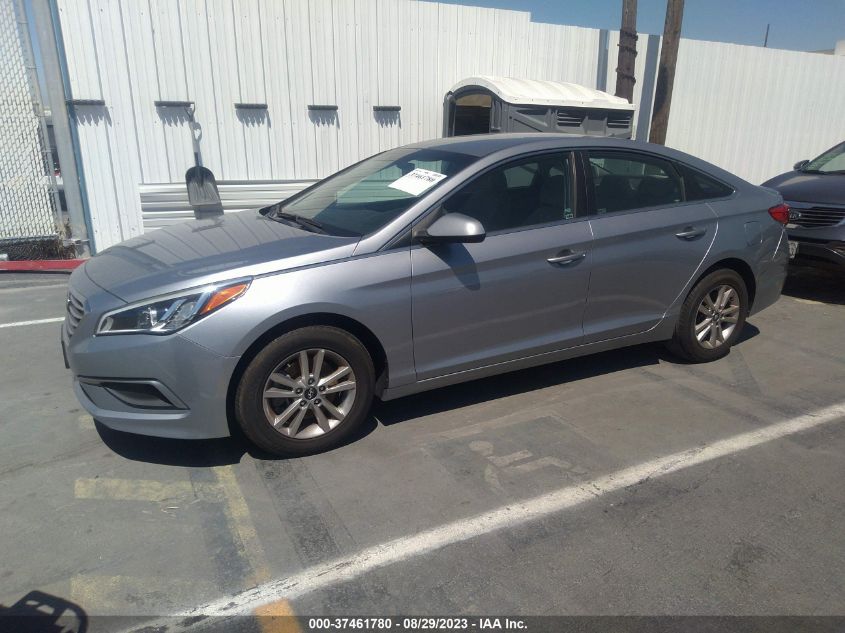 2017 Hyundai Sonata Se VIN: 5NPE24AF6HH589824 Lot: 37461780