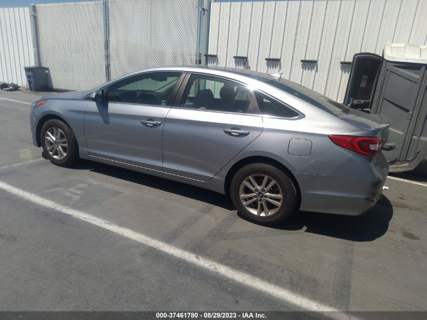 2017 Hyundai Sonata Se VIN: 5NPE24AF6HH589824 Lot: 37461780