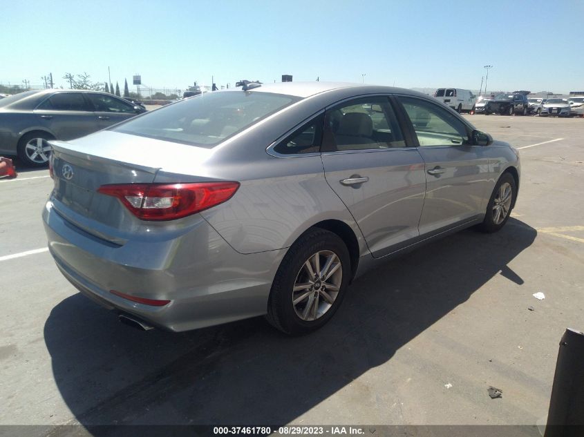 2017 Hyundai Sonata Se VIN: 5NPE24AF6HH589824 Lot: 37461780