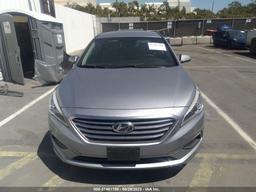 2017 Hyundai Sonata Se VIN: 5NPE24AF6HH589824 Lot: 37461780