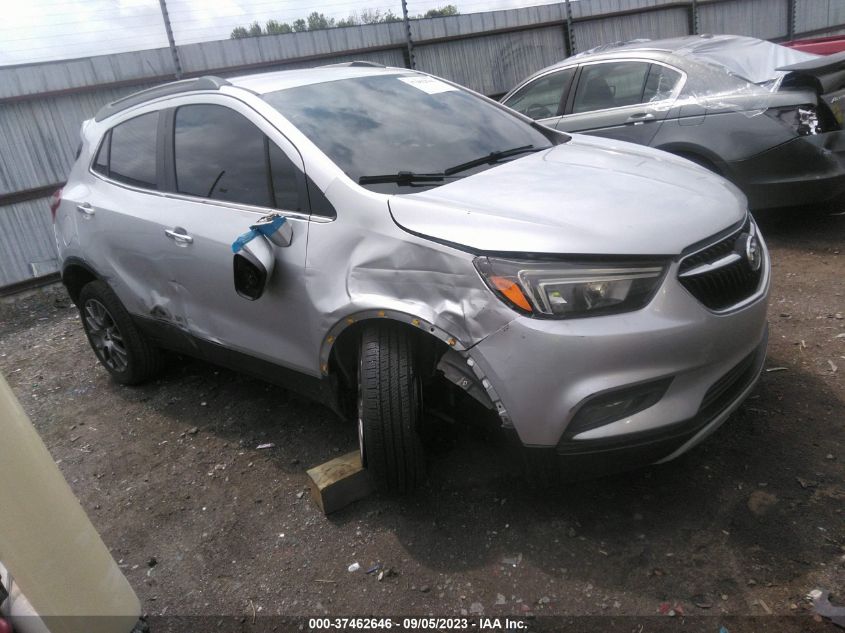 2019 Buick Encore Fwd Sport Touring VIN: KL4CJ1SBXKB710491 Lot: 37462646