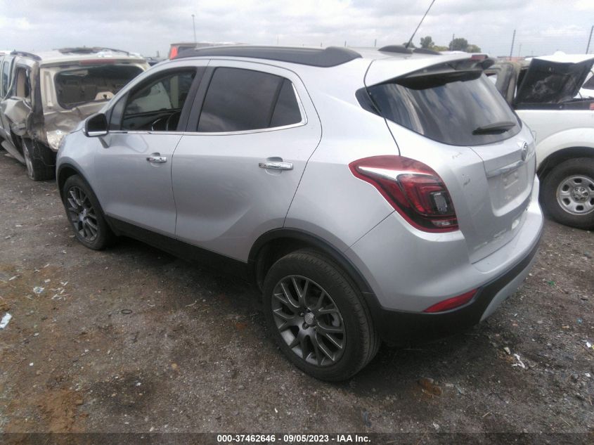 2019 Buick Encore Fwd Sport Touring VIN: KL4CJ1SBXKB710491 Lot: 37462646