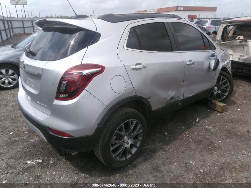 2019 Buick Encore Fwd Sport Touring VIN: KL4CJ1SBXKB710491 Lot: 37462646