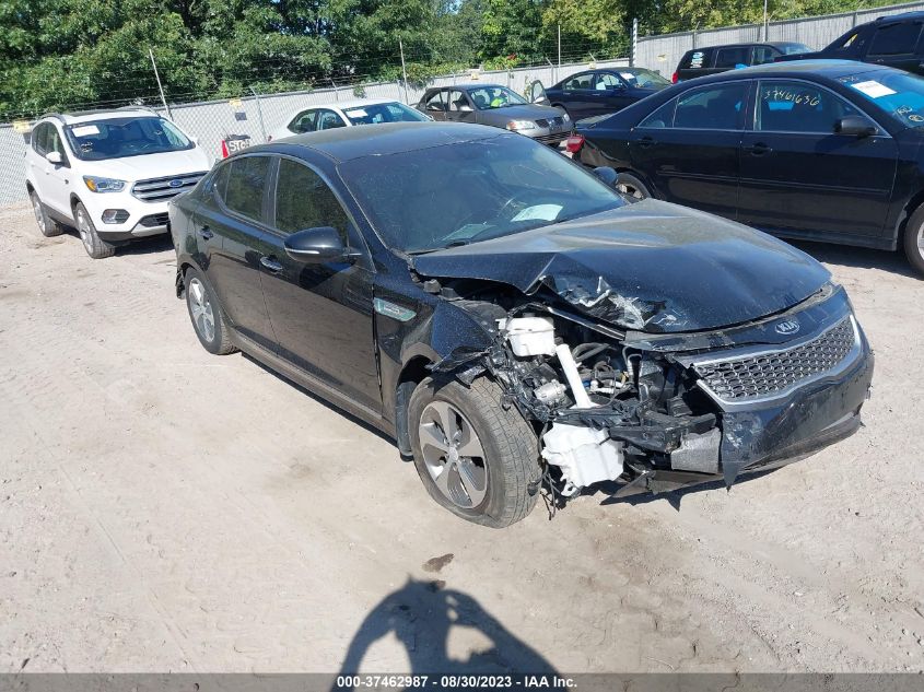 2015 Kia Optima Hybrid VIN: KNAGM4AD8F5081110 Lot: 37462987